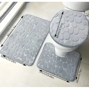 Banyo Tuvalet Paspas Seti 3 PARÇA