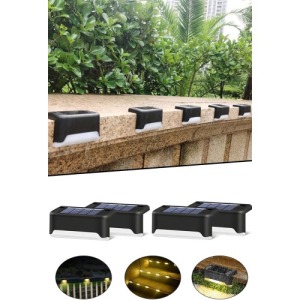 4’lü Solar Köşebent Lamba Gün Işığı 