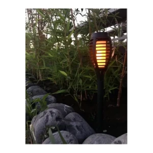Solar Alev Efektli Bahçe Lambası
